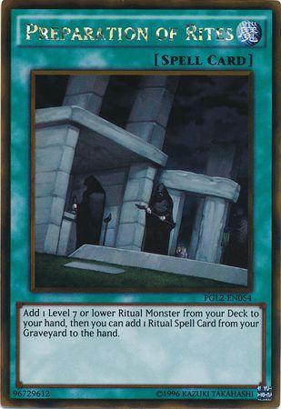 Preparation of Rites | Premium Gold: Return of the Bling | PGL2-EN054 | Gold Rare