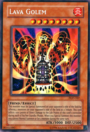 Lava Golem | Pharaonic Guardian | PGD-107 | Secret Rare