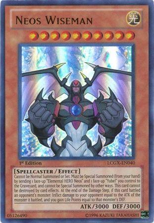 Neos Wiseman | Legendary Collection 2: The Duel Academy Years Mega Pack | LCGX-EN040 | Ultra Rare | 1st
