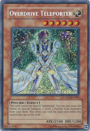 Overdrive Teleporter | Crossroads of Chaos | CSOC-EN083 | Secret Rare
