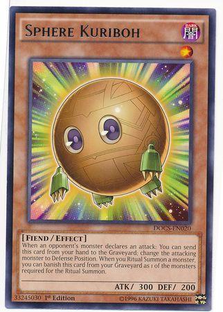 Sphere Kuriboh | Dimension of Chaos | DOCS-EN020 | Rare | 1st
