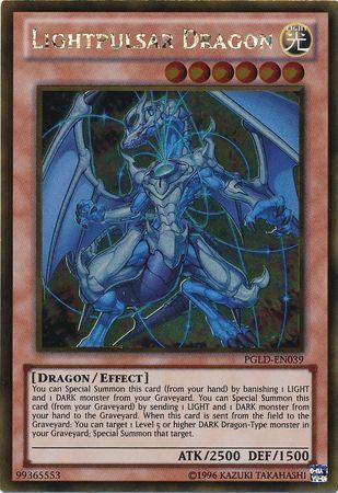 Lightpulsar Dragon | Premium Gold | PGLD-EN039 | Gold Rare