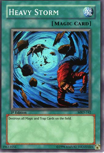 Heavy Storm | Metal Raiders | MRD-142 | Super Rare | 1st