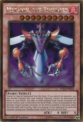 Metaion, the Timelord | Premium Gold: Return of the Bling | PGL2-EN034 | Gold Rare | 1st