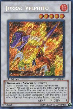 Jurrac Velphito | Hidden Arsenal 3 | HA03-EN027 | Secret Rare | 1st