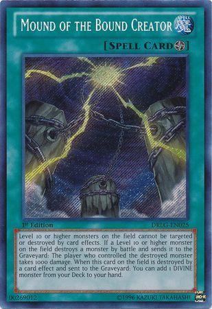 Mound of the Bound Creator | Dragons of Legend | DRLG-EN025 | Secret Rare | 1st