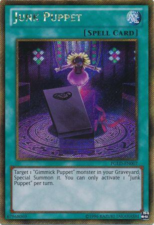 Junk Puppet | Premium Gold | PGLD-EN007 | Gold Secret Rare