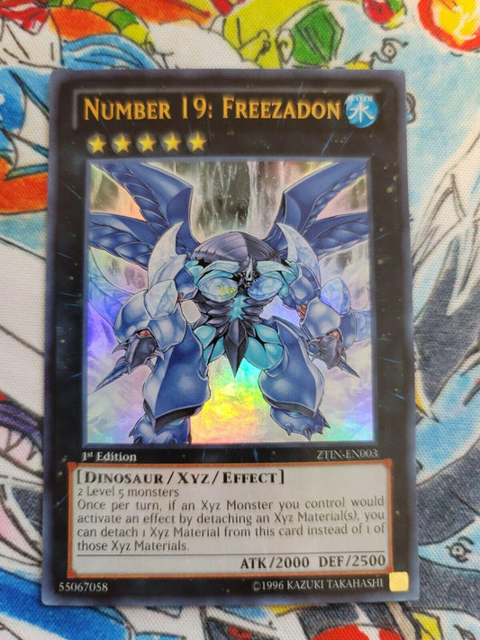 Number 19: Freezadon | Zexal Collection Tin | ZTIN-EN003 | Ultra Rare