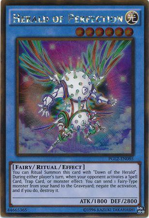 Herald of Perfection | Premium Gold: Return of the Bling | PGL2-EN085 | Gold Rare