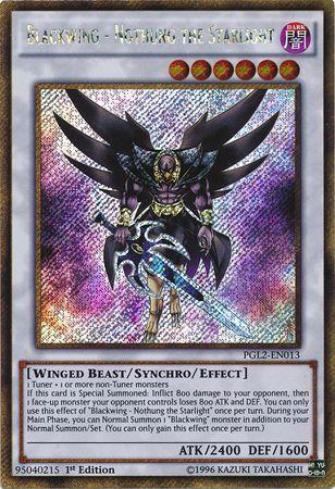 Blackwing - Nothung the Starlight | Premium Gold: Return of the Bling | PGL2-EN013 | Gold Secret Rare | 1st