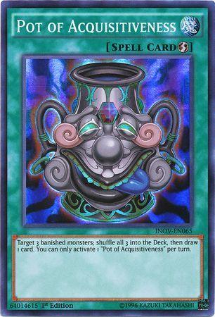 Pot of Acquisitiveness | Invasion: Vengeance | INOV-EN065 | Super Rare | 1st
