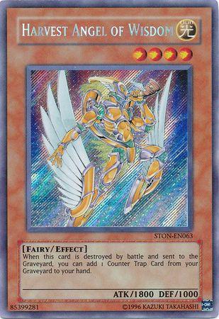Harvest Angel of Wisdom | Strike of Neos | STON-EN063 | Secret Rare