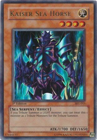 Kaiser Sea Horse | Starter Deck: Kaiba Evolution | SKE-015 | Ultra Rare | 1st