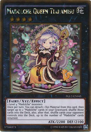 Madolche Queen Tiaramisu | Premium Gold: Return of the Bling | PGL2-EN045 | Gold Rare