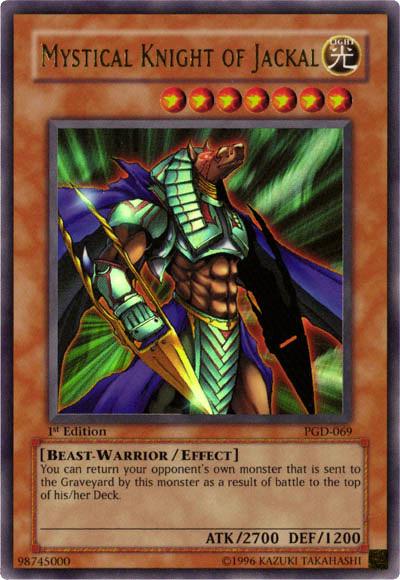 Mystical Knight of Jackal | Pharaonic Guardian | PGD-069 | Ultra Rare | 1st