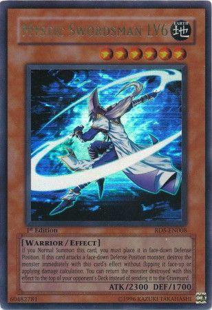 Mystic Swordsman LV6 | Rise of Destiny | RDS-EN008 | Ultra Rare Ultimate Rare | 1st