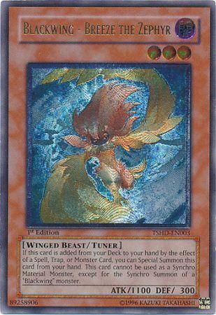 Blackwing - Breeze the Zephyr | The Shining Darkness | TSHD-EN003 | Ultimate Rare | 1st
