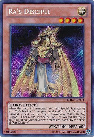 Ra's Disciple | Dragons of Legend | DRLG-EN024 | Secret Rare
