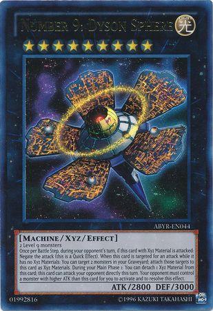 Number 9: Dyson Sphere | Abyss Rising | ABYR-EN044 | Ultimate Rare