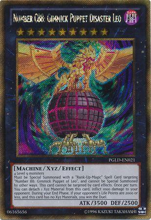 Number C88: Gimmick Puppet Disaster Leo | Premium Gold | PGLD-EN021 | Gold Secret Rare