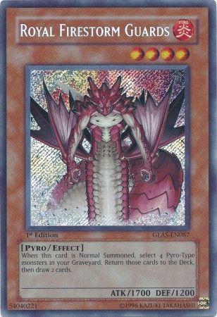 Royal Firestorm Guards | Gladiator's Assault | GLAS-EN087 | Secret Rare | 1st