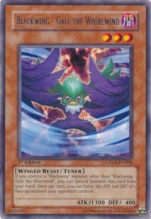 Blackwing - Gale the Whirlwind | Crimson Crisis | CRMS-EN008 | Rare | 1st