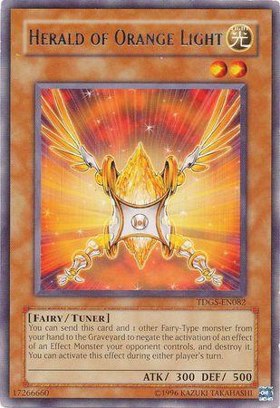 Herald of Orange Light | The Duelist Genesis | TDGS-EN082 | Rare
