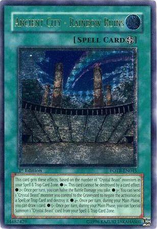 Ancient City - Rainbow Ruins | Force of the Breaker | FOTB-EN045 | Ultimate Rare | 1st