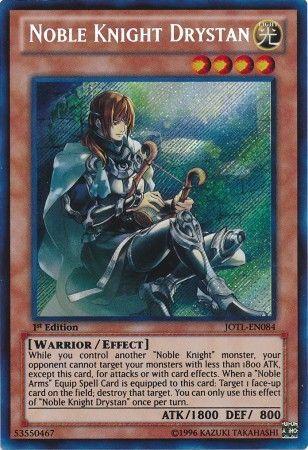Noble Knight Drystan | Judgment of the Light | JOTL-EN084 | Secret Rare | 1st