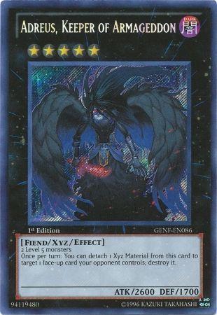 Adreus, Keeper of Armageddon | Generation Force | GENF-EN086 | Secret Rare