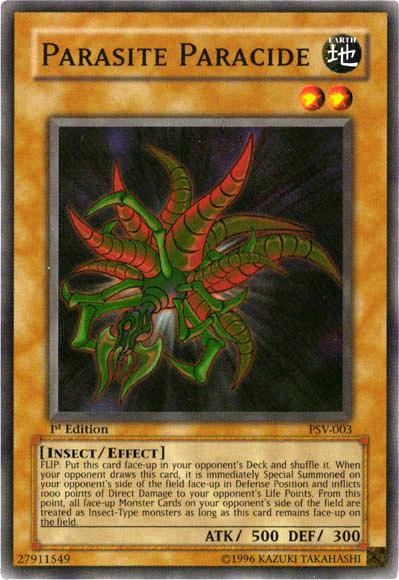 Parasite Paracide | Pharaoh's Servant | PSV-003 | Super Rare | 1st