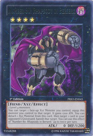 Number 80: Rhapsody in Berserk | Primal Origin | PRIO-EN045 | Rare | 1st