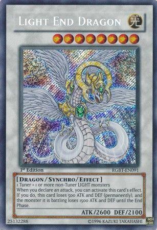 Light End Dragon | Raging Battle | RGBT-EN091 | Secret Rare | 1st