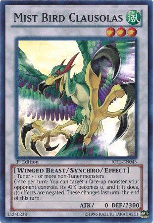 Mist Bird Clausolas | Judgment of the Light | JOTL-EN043 | Super Rare | 1st