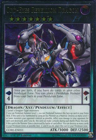 Odd-Eyes Rebellion Dragon | Clash of Rebellions | CORE-EN051 | Ultimate Rare | 1st