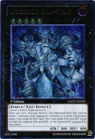Inzektor Exa-Stag | Galactic Overlord | GAOV-EN050 | Ultimate Rare | 1st