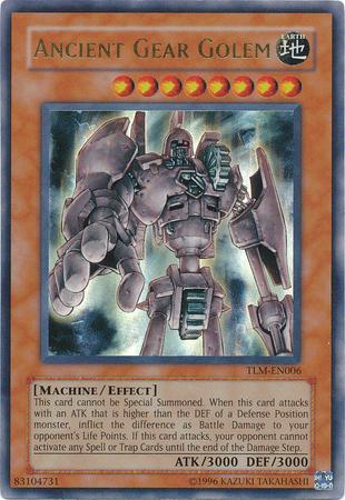 Ancient Gear Golem | The Lost Millennium | TLM-EN006 | Ultra Rare Ultimate Rare