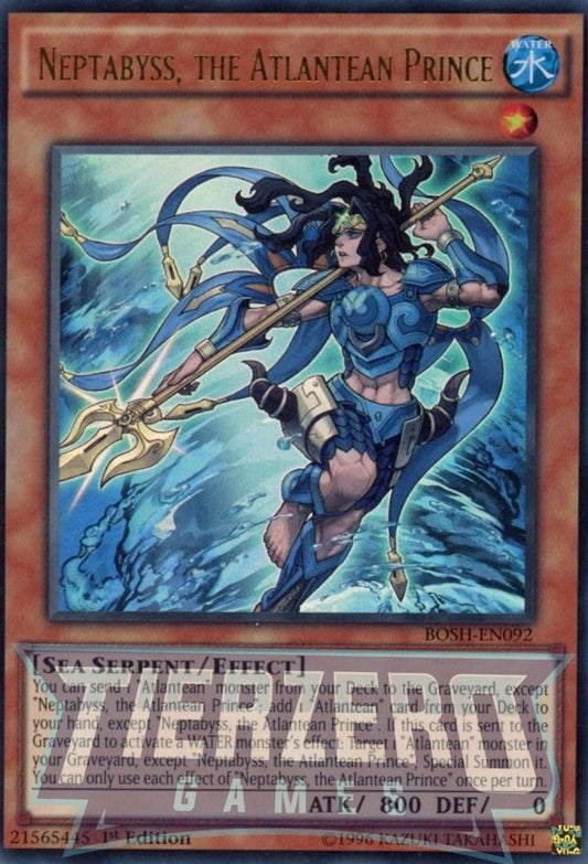 Neptabyss, the Atlantean Prince | Breakers of Shadow | BOSH-EN092 | none