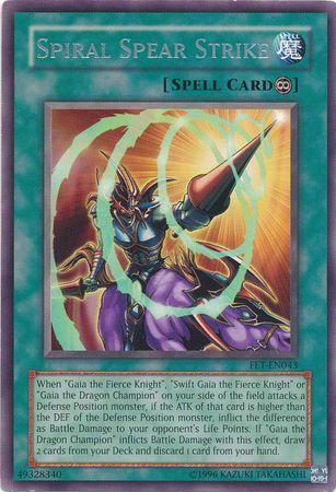 Spiral Spear Strike | Flaming Eternity | FET-EN043 | Rare Ultimate Rare