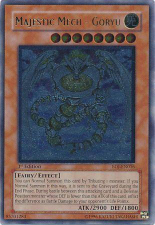Majestic Mech - Goryu | Enemy of Justice | EOJ-EN016 | Ultimate Rare | 1st