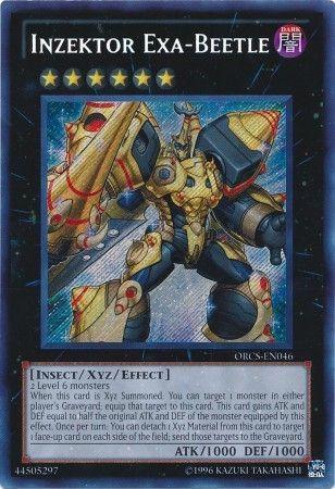 Inzektor Exa-Beetle | Order of Chaos | ORCS-EN046 | Secret Rare