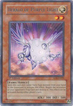 Herald of Purple Light | Enemy of Justice | EOJ-EN019 | Rare Ultimate Rare | 1st