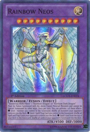 Rainbow Neos | Legendary Collection 2: The Duel Academy Years Mega Pack | LCGX-EN074 | Super Rare | 1st
