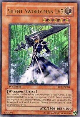 Silent Swordsman LV5 | Flaming Eternity | FET-EN008 | Ultimate Rare | 1st