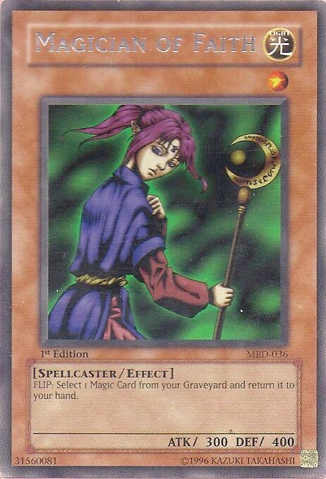 Magician of Faith | Metal Raiders | MRD-036 | Rare | 1st