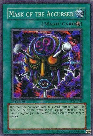 Mask of the Accursed | Labyrinth of Nightmare | LON-019 | Super Rare | 1st