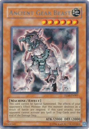 Ancient Gear Beast | The Lost Millennium | TLM-EN007 | Rare Ultimate Rare