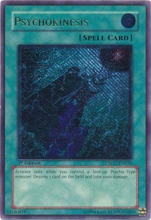 Psychokinesis | Crossroads of Chaos | CSOC-EN056 | Ultimate Rare | 1st