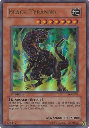 Black Tyranno | Invasion of Chaos | IOC-075 | Ultra Rare | 1st