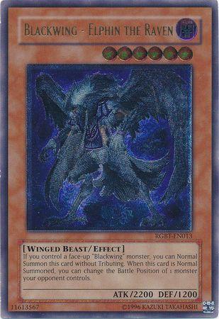 Blackwing - Elphin the Raven | Raging Battle | RGBT-EN013 | Ultimate Rare